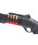 91210 : SureShell® Carrier and Rail for Benelli M2 Tactical 4 Shell 12Ga 4.5" rail Black