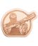 95490 : Mesa Tactical Embroidered Patch (Mesa Tactical Guy Logo, Desert Tan)